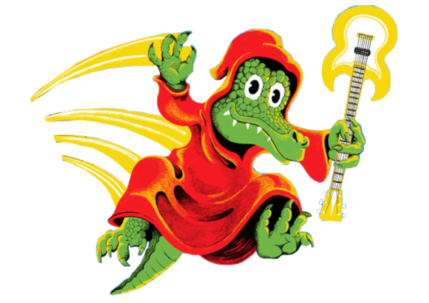 Gator Wizard Sticker